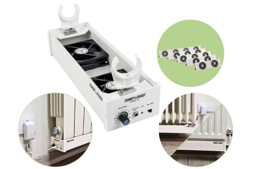 Ventiladores para radiadores de casa