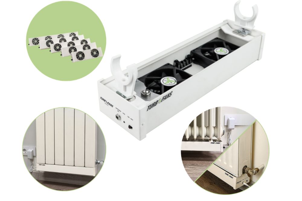 Ventiladores para radiadores de casa